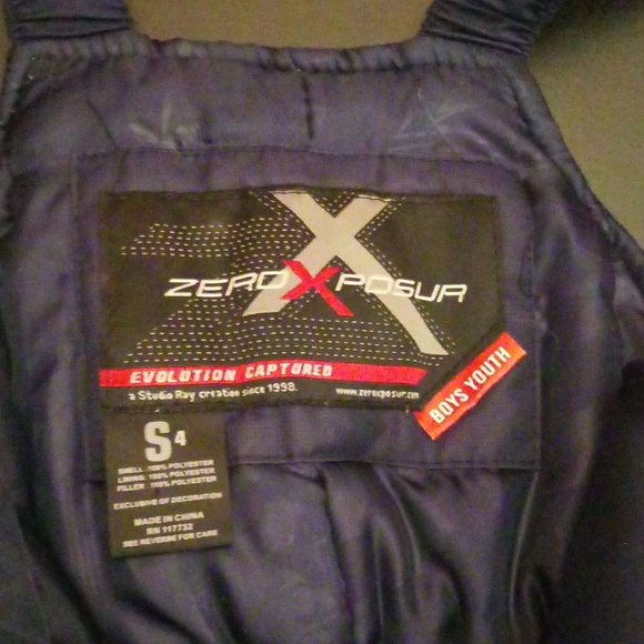 Boys Youth Zero Xposure Overalls - Picture 5 of 5